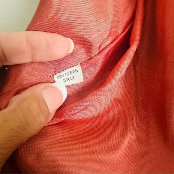 Vintage Brown Real Fur Hooded Zip Jacket Size Medium Mobwife Retro Style - Picture 9 of 10